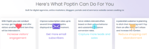 Poptin features