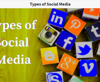 9 types of social media
