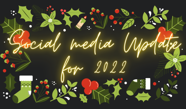 Social media trends and updates for 2022