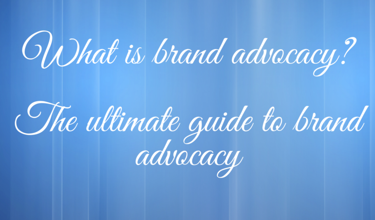 brand advocate