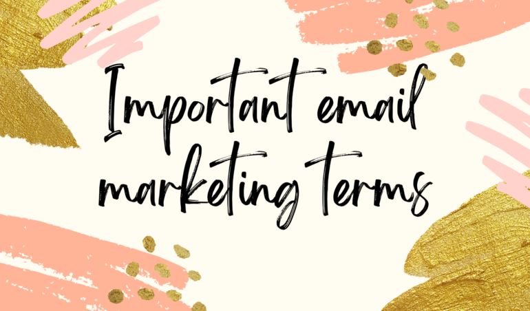 email marketing terms glossary