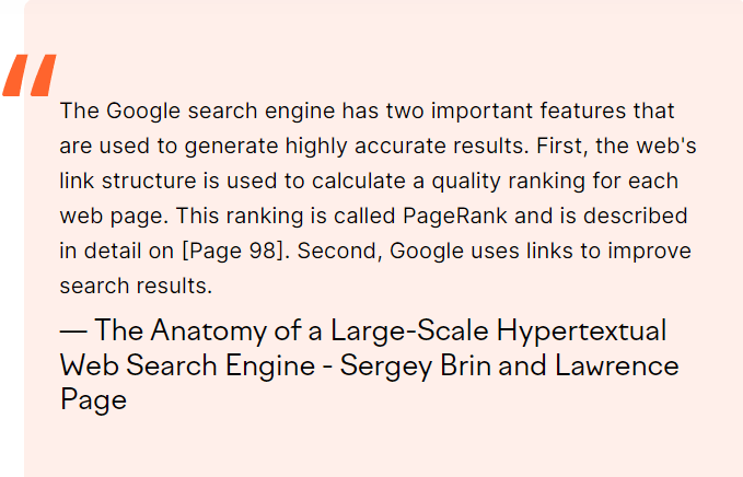 peculiar details about google page rank